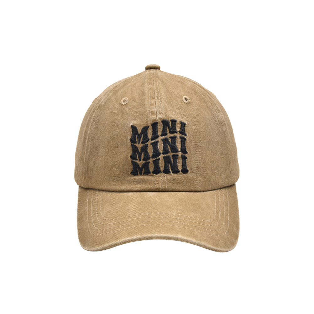 Wholesale Cotton Parent-child Three-row Letter MAMA MINI Baseball Cap